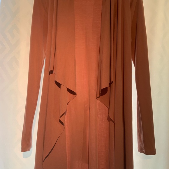 Long Cardigan mauve size small - Picture 2 of 4